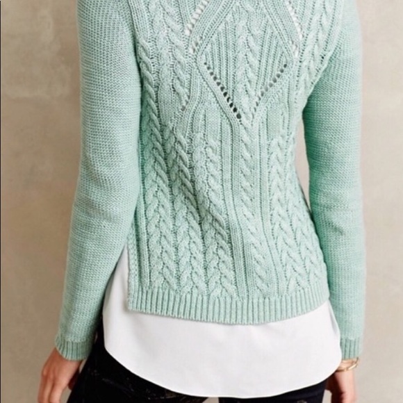 Anthropologie Moth Cabled Ella sweater - Picture 4 of 4